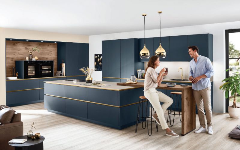 Green Leafed Plants On Kitchen Island