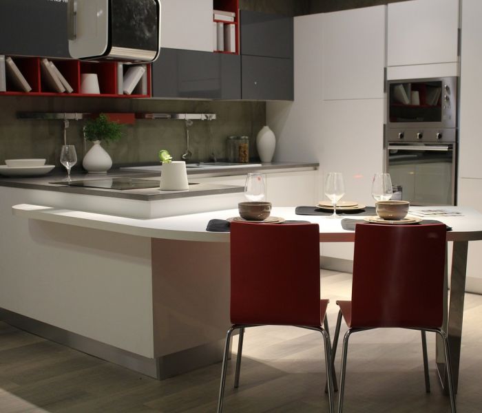 kitchen, furniture, interior